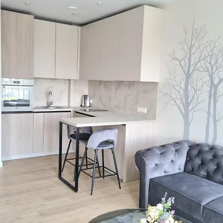 Luxury Laisves Avenue View Apartment *