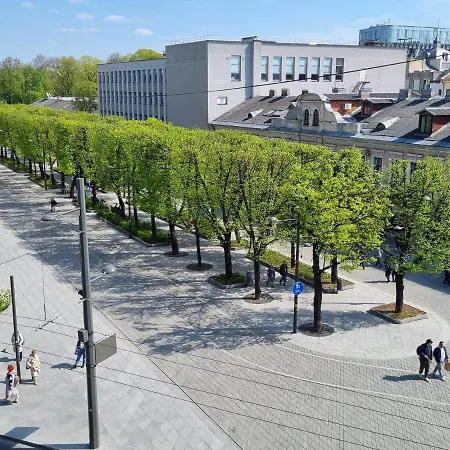 Apartment Luxury Laisves Avenue View Kaunas